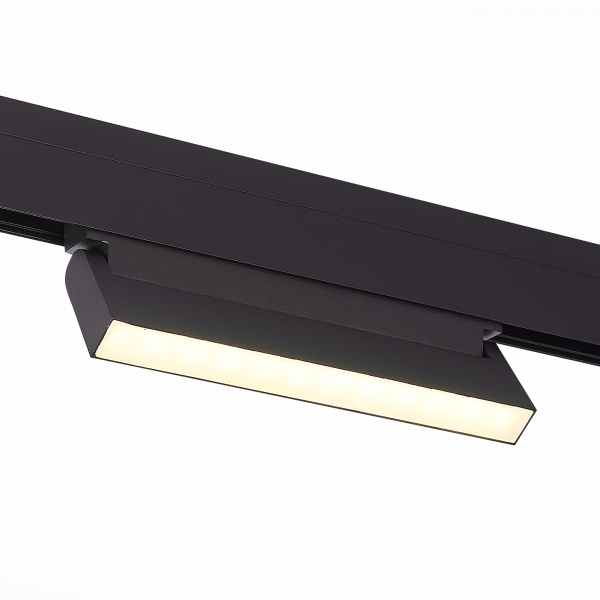 ST363.446.12 Магнитный трековый светильник Черный LED 1*12W 4000K 720Lm Ra&gt;90 120 IP20 L219xW22xH108 48V SKYLINE 48