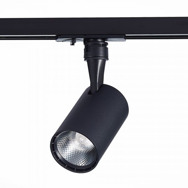 ST351.436.10.36 Св-к трек. Черный LED 1*10W 3000K 900Lm Ra?90 36° IP20 L98xW59xH154 100-240V Однофазная трековая система, изображение 2