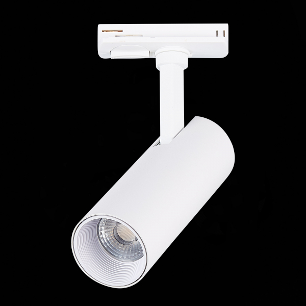ST350.536.10.36 Св-к трек. Белый LED 1*10W 3000K 900Lm Ra?80 36° IP20 L137xW49xH171 100-240V Однофазная трековая система, изображение 6