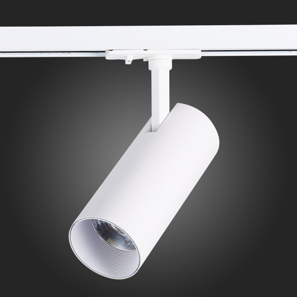 ST350.546.20.36 Св-к трек. Белый LED 1*20W 4000K 1 800Lm Ra?90 36° IP20 L158xW65xH193 100-240V Однофазная трековая система, изображение 8