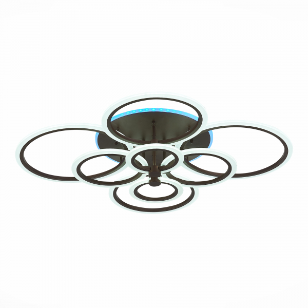 SLE500572-08RGB Светильник потолочный Кофейный/Белый LED 1*212W RGB 15W 3000-6000K CERINA, изображение 3