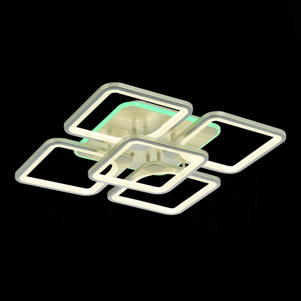 SLE500492-05RGB Светильник потолочный Серебристый/Белый LED 1*170W RGB 10W 3000-6000K VALIA, изображение 2