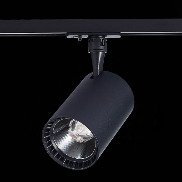 ST351.446.15.36 Св-к трек. Черный LED 1*15W 4000K 1 350Lm Ra?90 36° IP20 L118xW78xH174 100-240V Однофазная трековая система, изображение 5