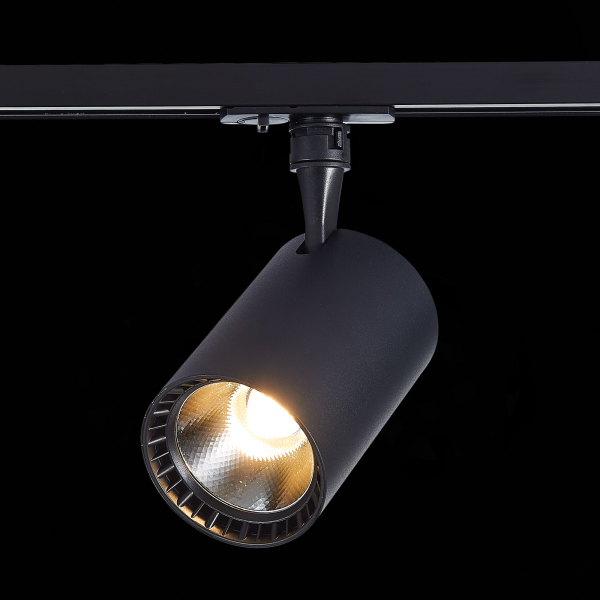 ST351.446.15.36 Св-к трек. Черный LED 1*15W 4000K 1 350Lm Ra?90 36° IP20 L118xW78xH174 100-240V Однофазная трековая система, изображение 4