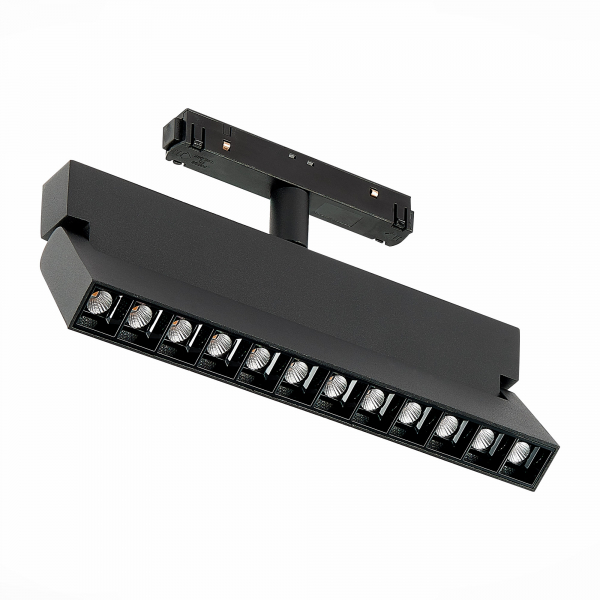 ST362.446.12 Магнитный трековый светильник Черный LED 1*12W 4000K 1 009Lm Ra&gt;90 36° IP20 L219xW22xH134 48V SKYLINE 48, изображение 3