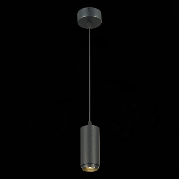 ST600.443.10 Светильник подвесной Zoom Черный LED 1*10W 4000K 1 000Lm Ra&gt;80 15-60° IP20 D59xH130 170-240VV Подвесные светильники, изображение 3