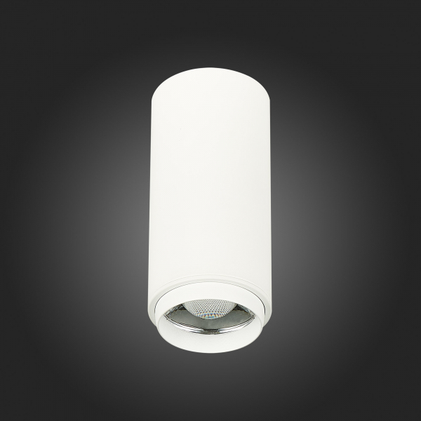 ST600.532.10 Светильник потолочный Zoom Белый LED 1*10W 3000K 1 000Lm Ra&gt;80 15-60° IP20 D59xH130 170-240VV Накладные светильники, изображение 6