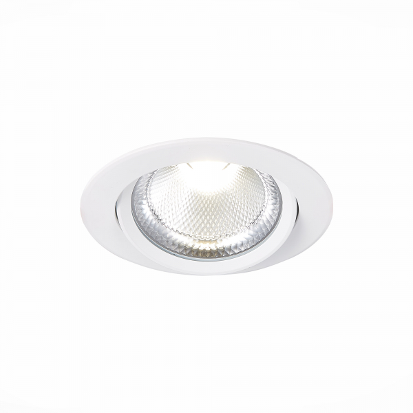 ST211.538.24.36 Св-к встр. Белый LED 1*24W 3000K 1 800Lm Ra80 36° IP20 D138xH88 220-240V Встраиваемые светильники, изображение 3