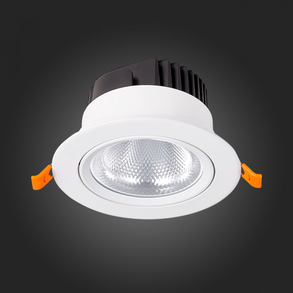 ST211.538.15.36 Св-к встр. Белый LED 1*15W 3000K 1 125Lm Ra80 36° IP20 D109xH65 220-240V Встраиваемые светильники, изображение 10