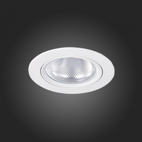 ST211.538.24.36 Св-к встр. Белый LED 1*24W 3000K 1 800Lm Ra80 36° IP20 D138xH88 220-240V Встраиваемые светильники, изображение 12