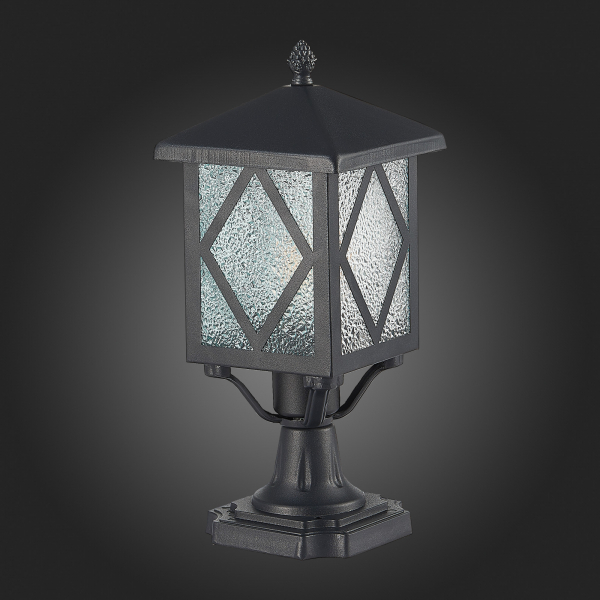 SL084.405.01 Светильник уличный наземный ST-Luce Черный/Черный, Прозрачный E27 1*60W LORNE, изображение 8