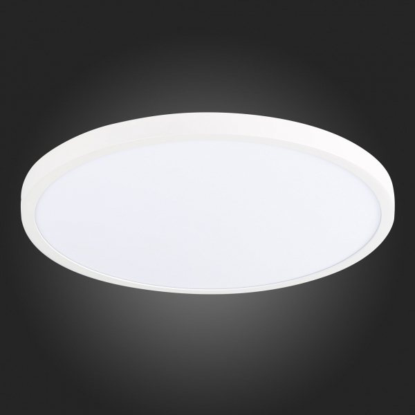 ST601.532.32 Светильник потолочный Белый LED 1*32W 3000K 2 880Lm Ra&gt;80 120° IP20 D400xH25 185-265V Накладные светильники, изображение 6