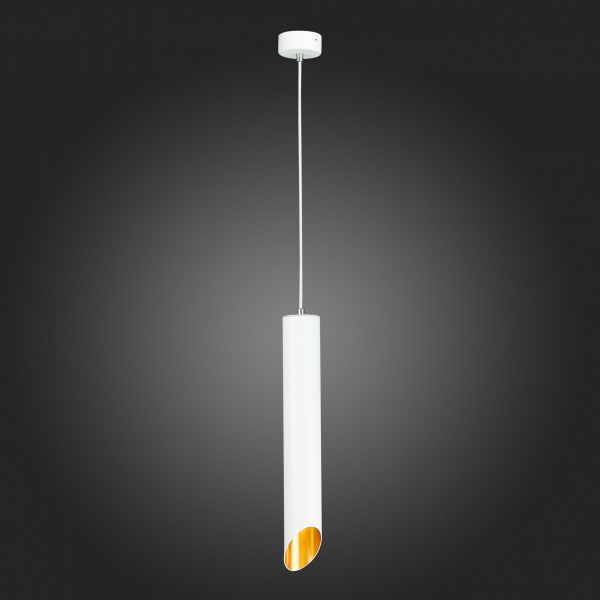 ST152.513.01 Светильник подвесной Белый GU10 1*50W  IP20 D60xH400 220V Без ламп Подвесные светильники, изображение 5