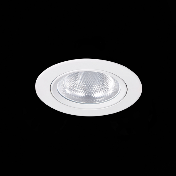 ST211.538.24.36 Св-к встр. Белый LED 1*24W 3000K 1 800Lm Ra80 36° IP20 D138xH88 220-240V Встраиваемые светильники, изображение 8