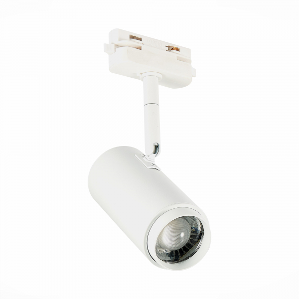 ST600.536.12 Св-к трек. Zoom Белый LED 1*12W 3000K 1 200Lm Ra&gt;80 15-60° IP20 L137xW59xH178 170-240V Однофазная трековая система, изображение 3