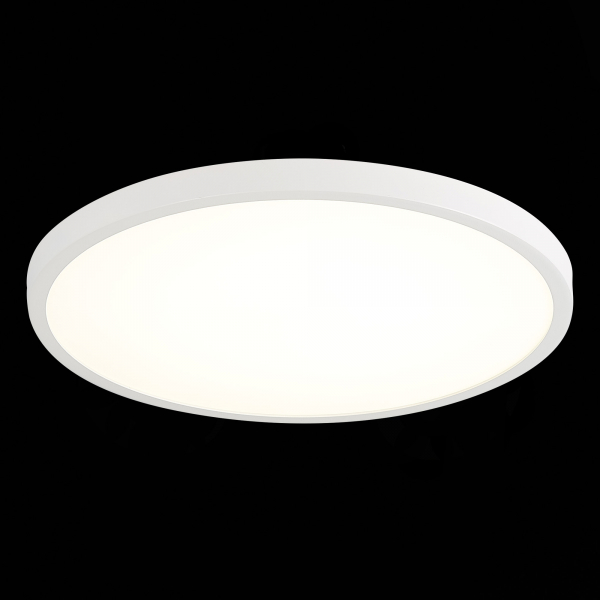 ST601.532.32 Светильник потолочный Белый LED 1*32W 3000K 2 880Lm Ra&gt;80 120° IP20 D400xH25 185-265V Накладные светильники, изображение 3