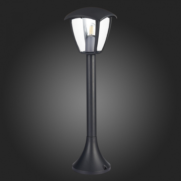 SL081.405.01 Светильник уличный наземный ST-Luce Черный/Черный, Прозрачный E27 1*40W SIVINO, изображение 8