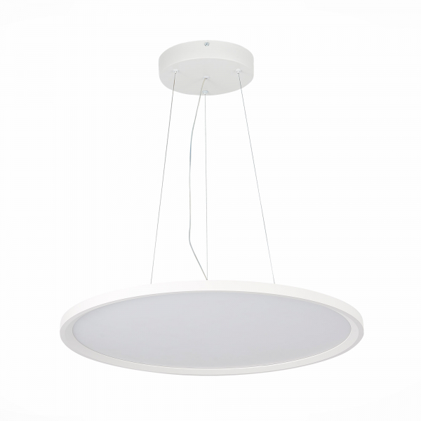 ST602.543.56 Светильник подвесной Белый LED 1*56W 4000K 5 040Lm Ra&gt;80 120 IP20 D600xH35 185-265V Подвесные светильники, изображение 2
