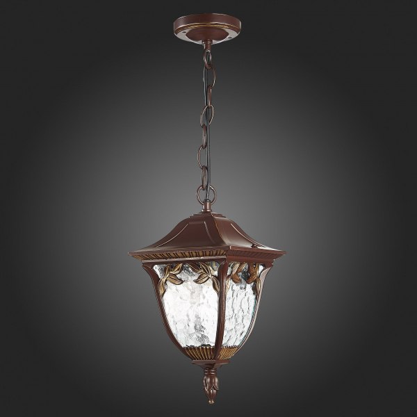 SL083.703.01 Светильник уличный подвесной ST-Luce Кофейный/Кофейный, Прозрачный E27 1*60W CHIANI, изображение 8