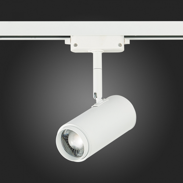 ST600.536.12 Св-к трек. Zoom Белый LED 1*12W 3000K 1 200Lm Ra&gt;80 15-60° IP20 L137xW59xH178 170-240V Однофазная трековая система, изображение 8