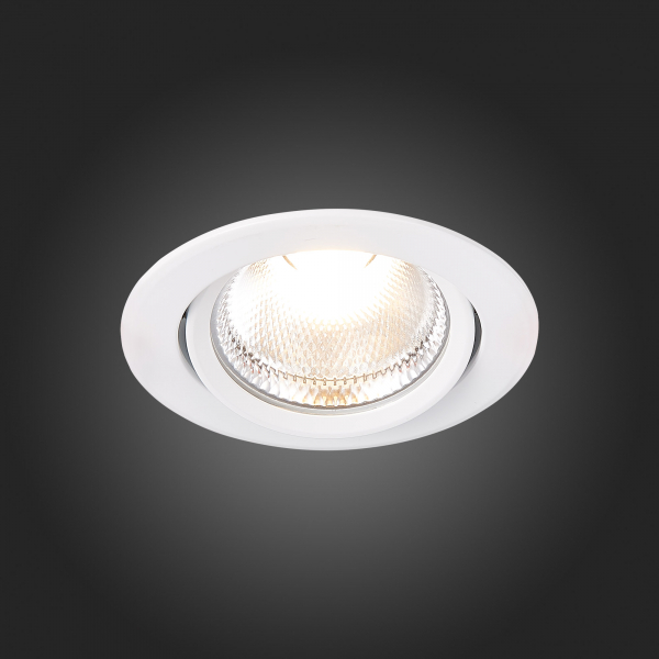 ST211.538.15.36 Св-к встр. Белый LED 1*15W 3000K 1 125Lm Ra80 36° IP20 D109xH65 220-240V Встраиваемые светильники, изображение 11