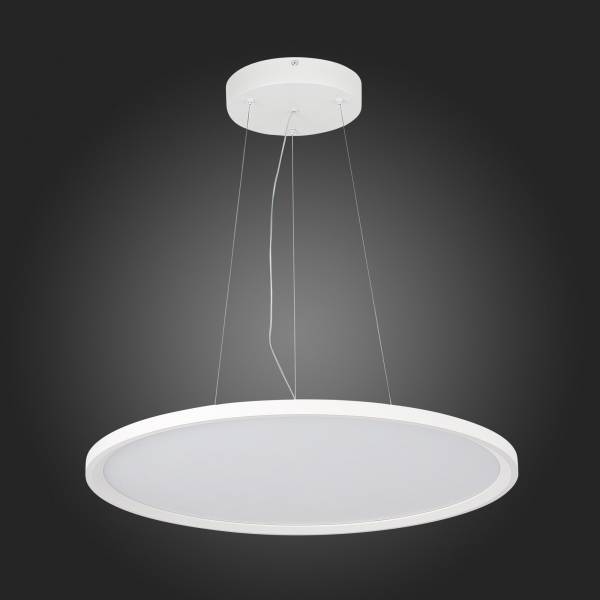 ST602.543.56 Светильник подвесной Белый LED 1*56W 4000K 5 040Lm Ra&gt;80 120 IP20 D600xH35 185-265V Подвесные светильники, изображение 6