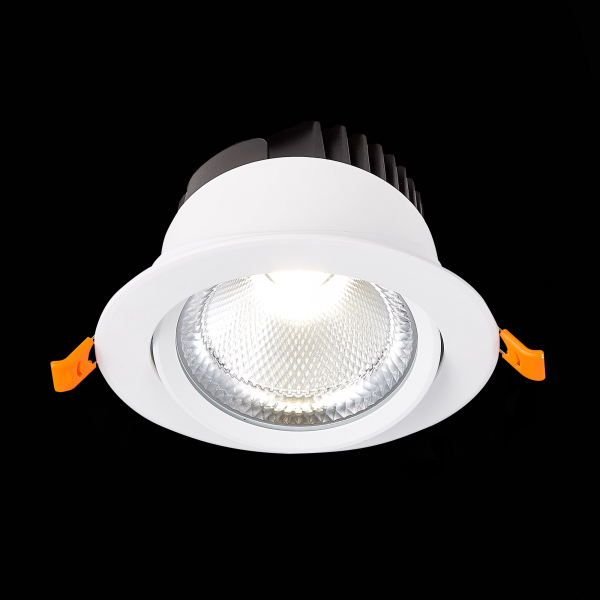ST211.548.15.36 Св-к встр. Белый LED 1*15W 4000K 1 125Lm Ra80 36° IP20 D109xH65 220-240V Встраиваемые светильники, изображение 5