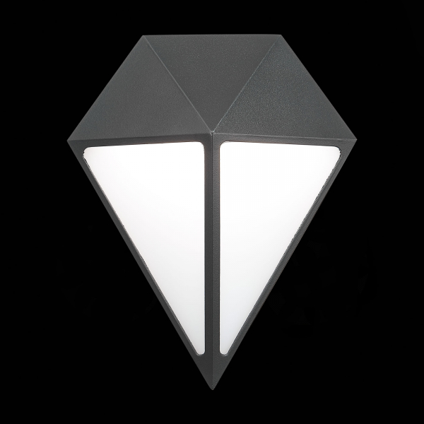 SL9500.441.01 Светильник уличный настенный ST-Luce Черный/Белый,Черный LED 1*12W 4000K CUBISMO, изображение 4
