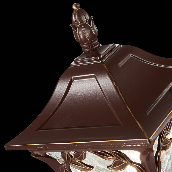 SL083.705.01 Светильник уличный наземный ST-Luce Кофейный/Кофейный, Прозрачный E27 1*60W CHIANI, изображение 8