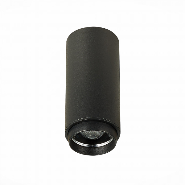 ST600.432.10 Светильник потолочный Zoom Черный LED 1*10W 3000K 1 000Lm Ra&gt;80 15-60° IP20 D59xH130 170-240VV Накладные светильники, изображение 2
