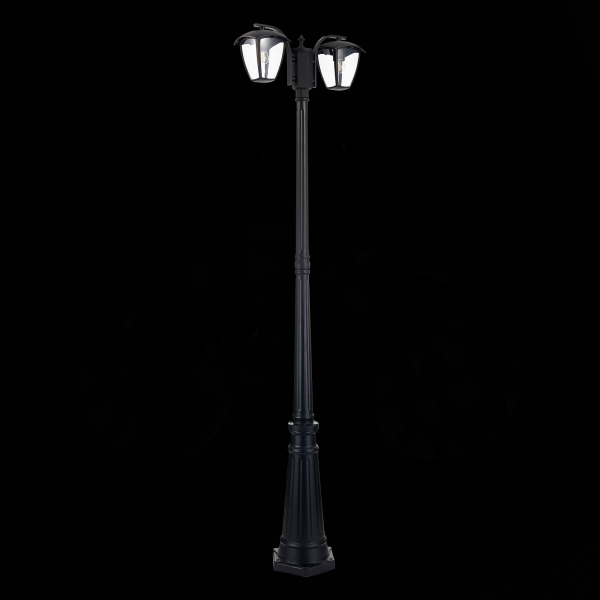 SL081.405.02 Светильник уличный наземный ST-Luce Черный/Черный, Прозрачный E27 2*40W SIVINO, изображение 7