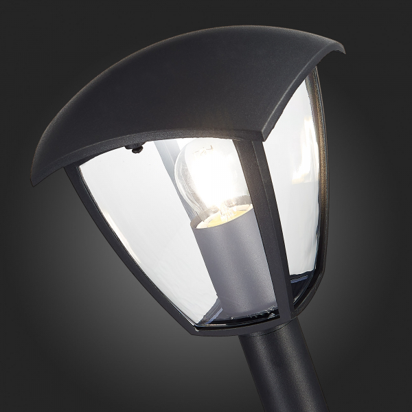 SL081.405.01 Светильник уличный наземный ST-Luce Черный/Черный, Прозрачный E27 1*40W SIVINO, изображение 9