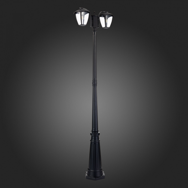 SL081.405.02 Светильник уличный наземный ST-Luce Черный/Черный, Прозрачный E27 2*40W SIVINO, изображение 12