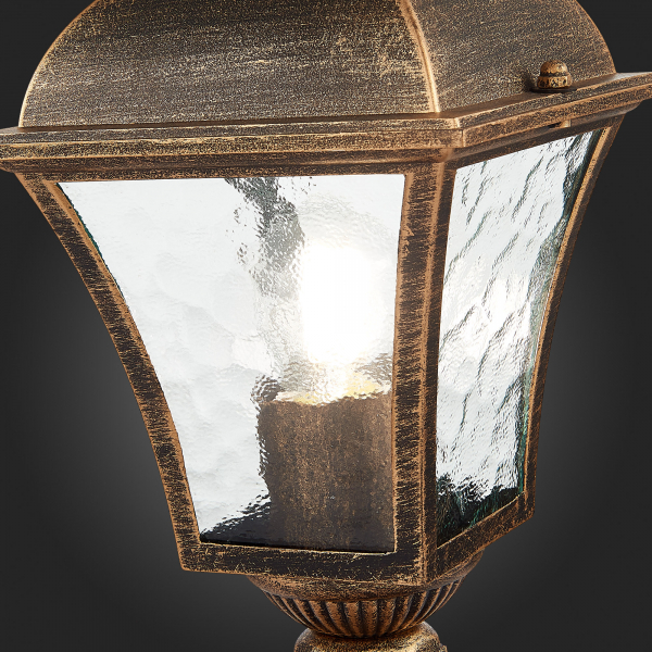 SL082.205.01 Светильник уличный наземный ST-Luce Бронза/Бронза, Прозрачный E27 1*60W DOMENICO, изображение 9