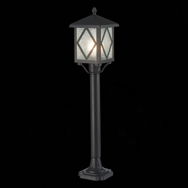 SL084.415.01 Светильник уличный наземный ST-Luce Черный/Черный, Прозрачный E27 1*60W LORNE, изображение 4