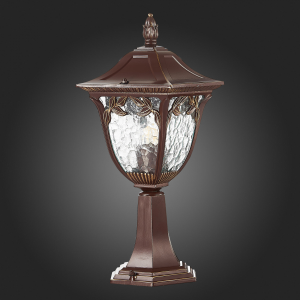SL083.705.01 Светильник уличный наземный ST-Luce Кофейный/Кофейный, Прозрачный E27 1*60W CHIANI, изображение 10