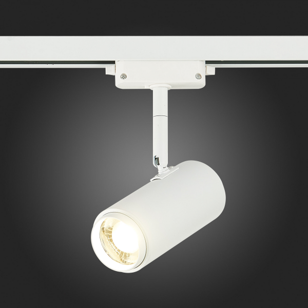 ST600.546.12 Св-к трек. Zoom Белый LED 1*12W 4000K 1 200Lm Ra&gt;80 15-60° IP20 L137xW59xH179 170-240V Однофазная трековая система, изображение 7