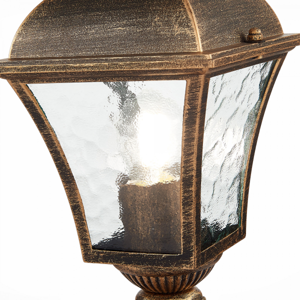 SL082.205.01 Светильник уличный наземный ST-Luce Бронза/Бронза, Прозрачный E27 1*60W DOMENICO, изображение 3