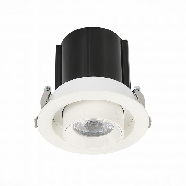 ST702.138.12 Св-к встр. Белый LED 1*12W 3000K 900Lm Ra80 24° IP20 D90xH92 180-240V Встраиваемые светильники, изображение 3