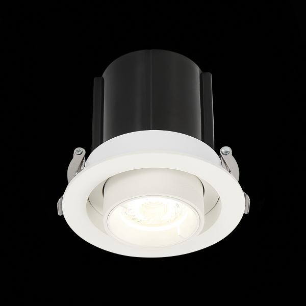 ST702.148.12 Св-к встр. Белый LED 1*12W 4000K 900Lm Ra80 24° IP20 D90xH92 180-240V Встраиваемые светильники, изображение 4