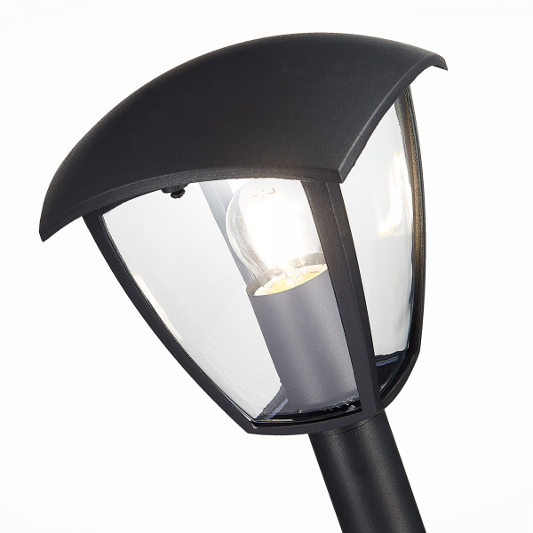 SL081.405.01 Светильник уличный наземный ST-Luce Черный/Черный, Прозрачный E27 1*40W SIVINO, изображение 3