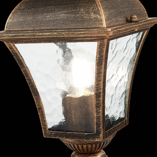 SL082.205.01 Светильник уличный наземный ST-Luce Бронза/Бронза, Прозрачный E27 1*60W DOMENICO, изображение 6