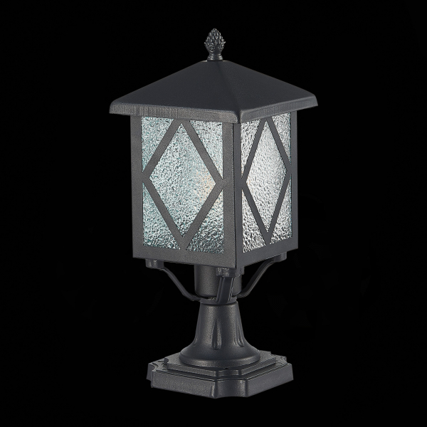 SL084.405.01 Светильник уличный наземный ST-Luce Черный/Черный, Прозрачный E27 1*60W LORNE, изображение 5