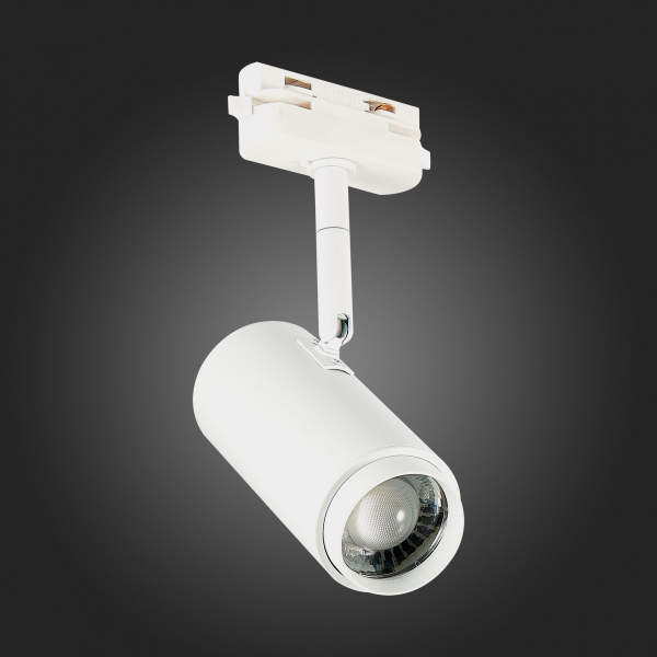 ST600.546.12 Св-к трек. Zoom Белый LED 1*12W 4000K 1 200Lm Ra&gt;80 15-60° IP20 L137xW59xH179 170-240V Однофазная трековая система, изображение 9