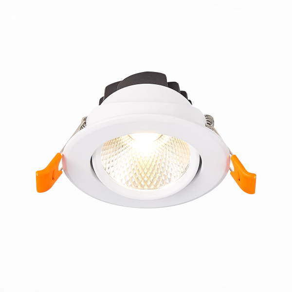 ST211.548.08.36 Св-к встр. Белый LED 1*8W 4000K 640Lm Ra80 36° IP20 D86xH50 220-240V Встраиваемые светильники