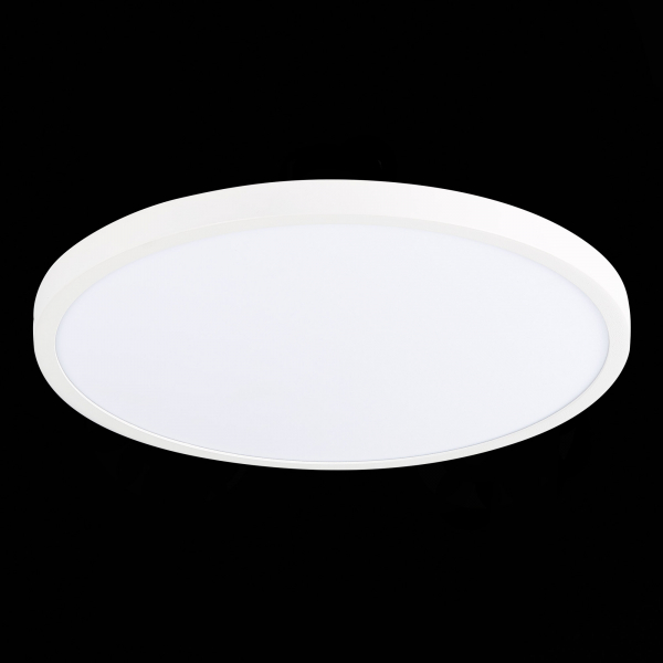 ST601.532.32 Светильник потолочный Белый LED 1*32W 3000K 2 880Lm Ra&gt;80 120° IP20 D400xH25 185-265V Накладные светильники, изображение 4