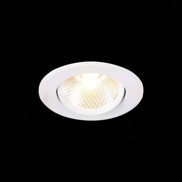 ST211.548.08.36 Св-к встр. Белый LED 1*8W 4000K 640Lm Ra80 36° IP20 D86xH50 220-240V Встраиваемые светильники, изображение 7