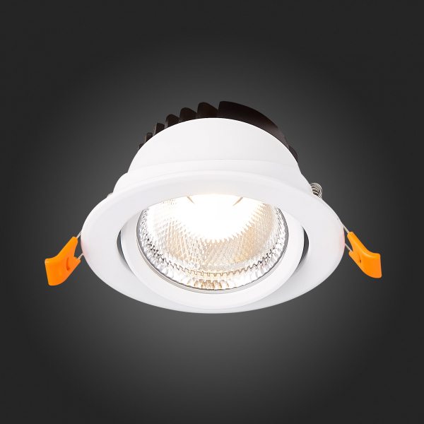 ST211.538.10.36 Св-к встр. Белый LED 1*10W 3000K 750Lm Ra80 36° IP20 D109xH65 220-240V Встраиваемые светильники, изображение 9