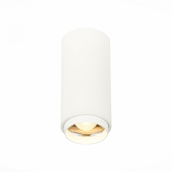ST600.532.10 Светильник потолочный Zoom Белый LED 1*10W 3000K 1 000Lm Ra&gt;80 15-60° IP20 D59xH130 170-240VV Накладные светильники