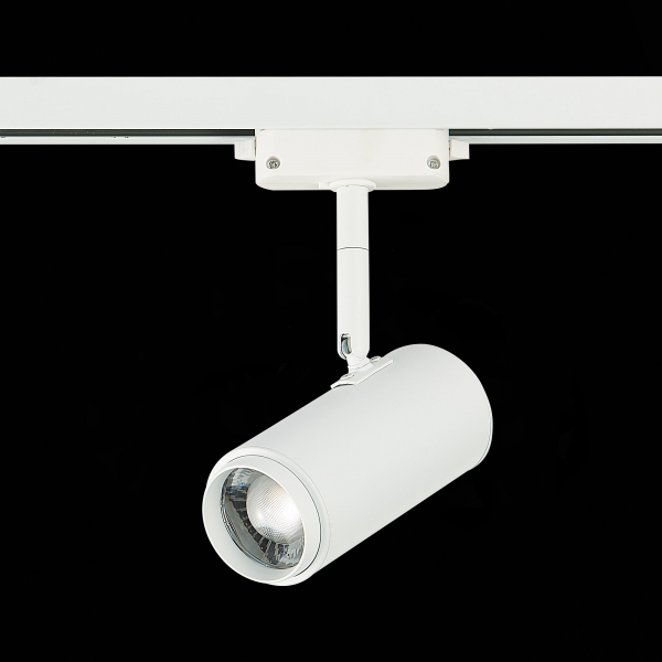 ST600.546.12 Св-к трек. Zoom Белый LED 1*12W 4000K 1 200Lm Ra&gt;80 15-60° IP20 L137xW59xH179 170-240V Однофазная трековая система, изображение 5